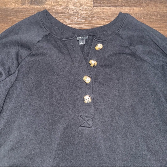 Torrid Henley Style Pullover Sweatshirt - Picture 2 of 4